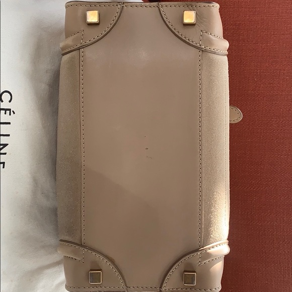 SOLD Authentic Celine Mini Luggage tote - Picture 4 of 15